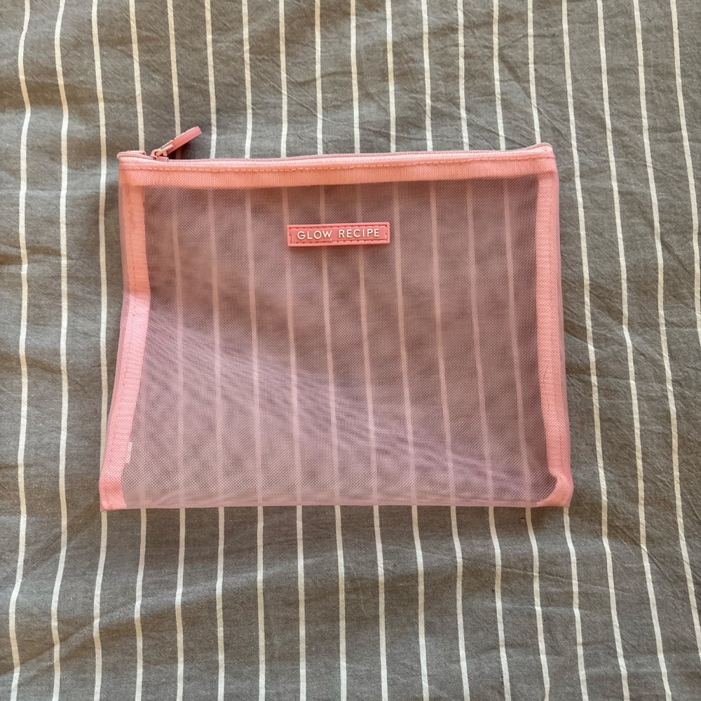 RARE Glow Recipe Mesh Makeup Bag
